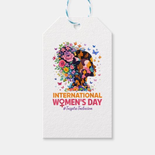 International Women's Day Geschenkanhänger (Vorderseite)