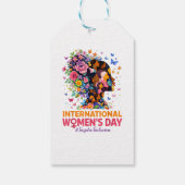 International Women's Day Geschenkanhänger (Rückseite)