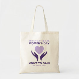 International Women's Day Give To Gain 2026 Tragetasche