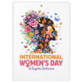 International Women's Day Klemmbrett (Rückseite)