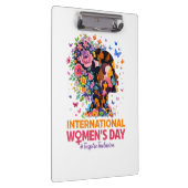 International Women's Day Klemmbrett (Rechts)