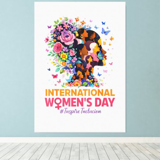 International Women's Day Leinwanddruck (Insitu (Holzboden))