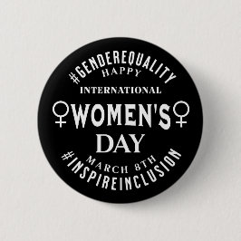 International Women's Day | March 8th Equality Button