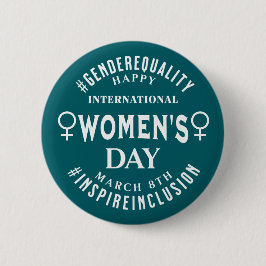 International Women's Day | March 8th Equality Button