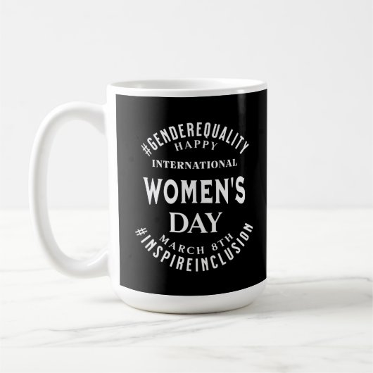 International Women's Day | March 8th Equality Kaffeetasse (Links)