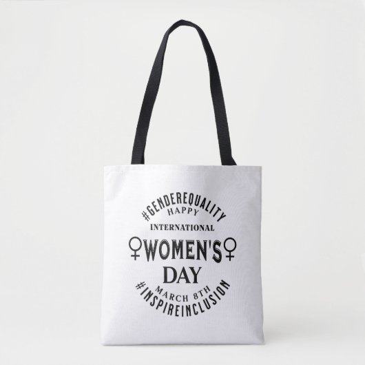 International Women's Day | March 8th Equality Tasche (Vorderseite)