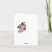 International Women's Day, Rosen & Tulips Karte (Rückseite)