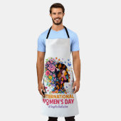 International Women's Day Schürze (Getragen)