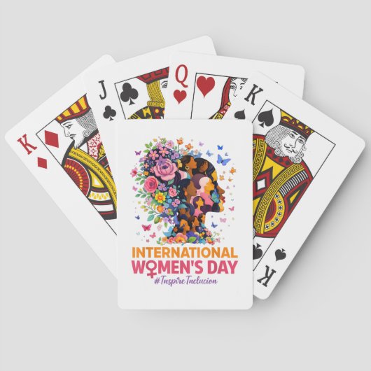 International Women's Day Spielkarten (Rückseite)