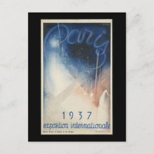 Internationale Ausstellung Paris 1937 Postkarte