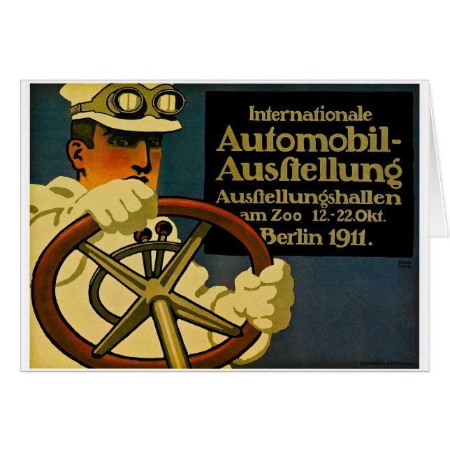 Internationale Automobil-Ausftellung 1911 (Vorderseite (Horizontal))
