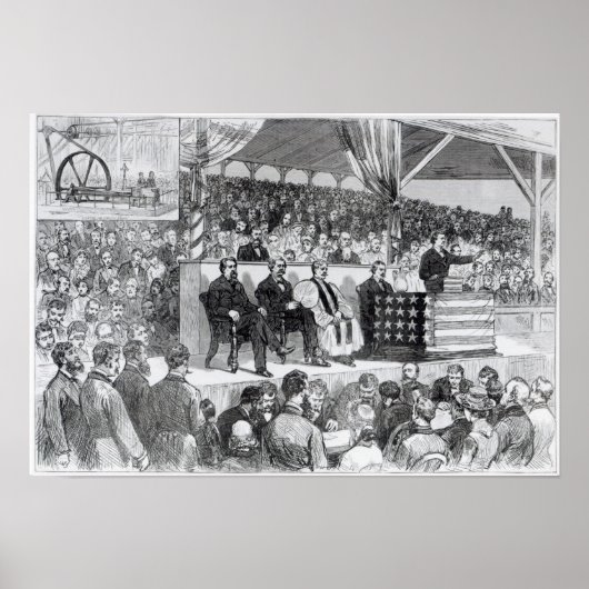 Internationale Baumwollausstellung Atlanta Poster (Vorne)