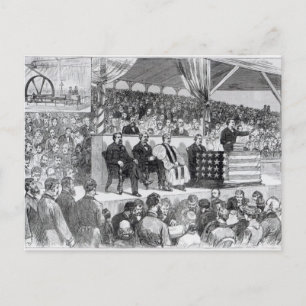 Internationale Baumwollausstellung Atlanta Postkarte