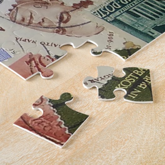 Internationale Briefmarken-Sammlung Puzzle (Seite)