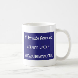 Internationale Brigaden Abraham Lincoln 1. Kaffeetasse
