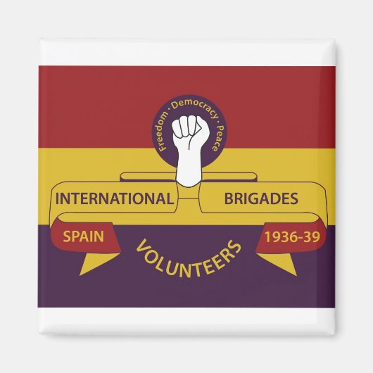 Internationale Brigaden Magnet (Vorne)