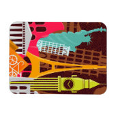 Internationale Denkmäler Magnet (Horizontal)