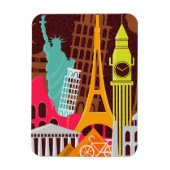 Internationale Denkmäler Magnet (Vertikal)