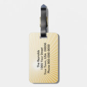 Internationale Faiths Gepäckanhänger (Rückseite vertikal)