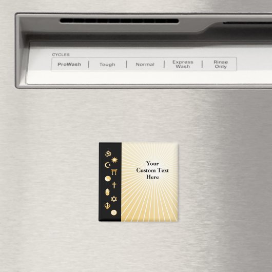 Internationale Faiths Magnet (In Situ (Geschirrspüler))