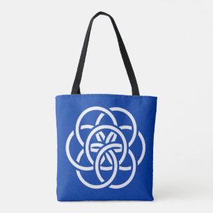 Internationale Flagge des Planeten Erde Tasche