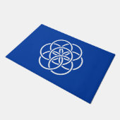 Internationale Flagge Fußmatte (Schrägansicht)