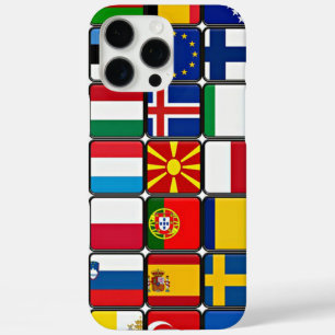 Internationale Flaggen Sammlung, Weltflaggen iPhone 16 Pro Max Hülle