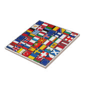 Internationale Flaggensammlung, Weltflaggen Fliese (Seite)