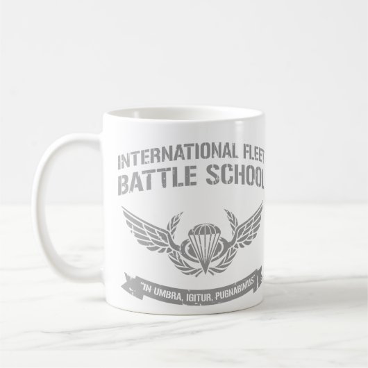 Internationale Flotten-Kampf-Schule Ender Kaffeetasse (Links)
