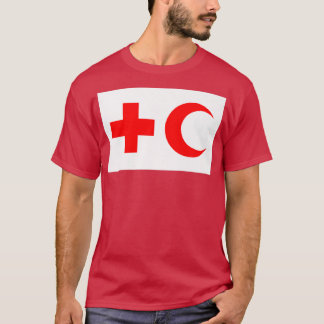 Internationale Föderation der Rotkreuz- und Rothal T-Shirt