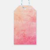 Internationale Frauentage Rosa Feminine Portraits Geschenkanhänger (Rückseite)