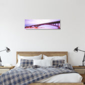 Internationale Friedensbrücke Panorama Leinwand Ar (Insitu (Schlafzimmer))