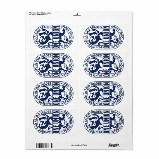 Internationale Gewerkschaft der Maler und Alliiert (Vorne)