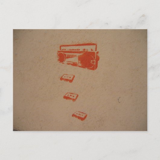 Internationale Graffiti-Postkarte Postkarte (Vorderseite)