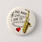 Internationale Jazz-Bewertung Button (Vorderseite)