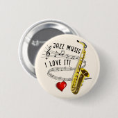 Internationale Jazz-Bewertung Button (Vorne & Hinten)