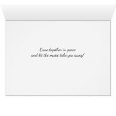 Internationale Jazz Day Piano Keys und Musiker (Innenansicht Horizontal (Unten))