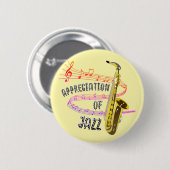 Internationale Jazz-Würdigung Button (Vorne & Hinten)