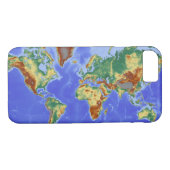Internationale Karte für das Weltgebiet Case-Mate iPhone Hülle (Rückseite (Horizontal))