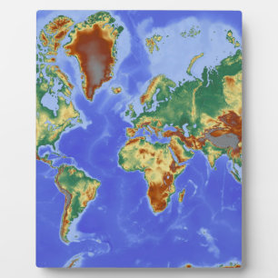 Internationale Karte für das Weltgebiet Fotoplatte