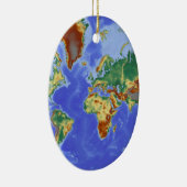 Internationale Karte für das Weltgebiet Keramik Ornament (Rechts)