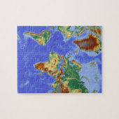 Internationale Karte für das Weltgebiet Puzzle (Horizontal)