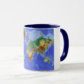 Internationale Karte für das Weltgebiet Tasse (VorderseiteRechts)