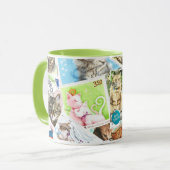 Internationale Katzenpostwertzeichen  Tasse (Vorderseite Links)