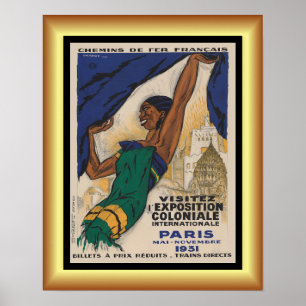 Internationale Kolonialausstellung ~ Paris ~ Poster