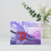 Internationale Krankenversicherung Postkarte (Stehend Vorderseite)