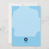 Internationale Krankenversicherungskarte Einladung (Rückseite)