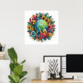 Internationale Kunst am Frauentag Poster (Heimbüro)