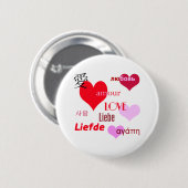 Internationale Liebe Button (Vorne & Hinten)