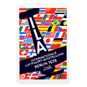 Internationale Luftfahrtausstellung 1928 Magnet